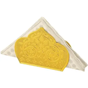 

Authentic Napkin Holder Table Tissue Holder Napkin Rack Stand Metal Art Craft Tissue Box Napkin Tray for Home Table Decoration