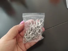 20 piezas de broche de pinza giratoria para llaveros, broche de pinza giratoria de oro, plata y bronce, llavero, accesorios de anillo de tecla dividida, cierres para fabricación de llaveros de 32mm