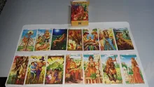 Cartas de oráculo del Tarot para mujeres y niñas, juego de mesa, novedad