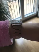 Correa de Metal para Apple Watch Series 6 se 5 4 3 42mm 44mm, adaptador de correa de acero inoxidable para iWatch, 38mm, 40mm