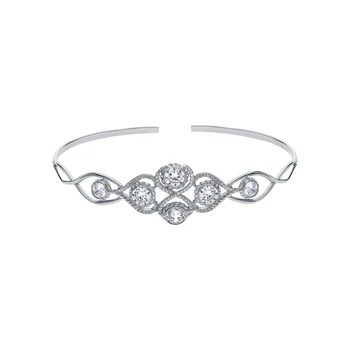 

Silver Bracelet with cubic zirconia sunlight sample 925