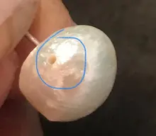 Pendientes de tuerca barroca para mujer, 100% de perlas naturales de agua dulce, Plata de Ley 925, forma Irregular blanca