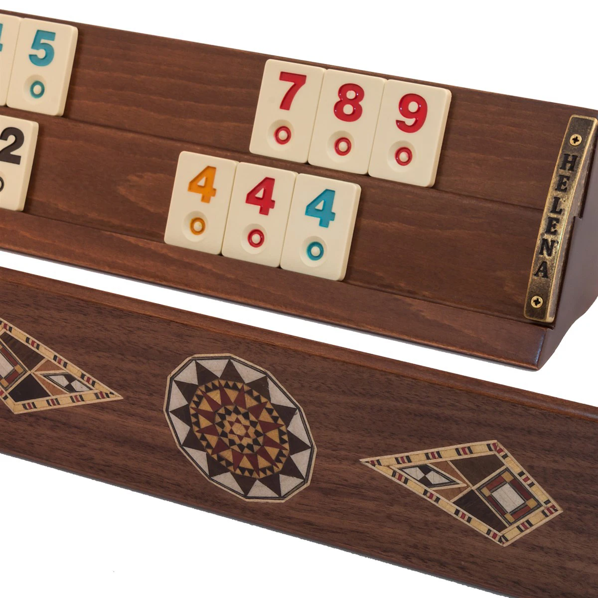 Luxury Handmade Rummy Game Set Walnut Solid Wood Rummykub 4 People Rummikub BoardGame Top Quality Gift Rumikub Ahsap Okey Takımı red 2 people outdoor canvas camping hammock bend wood stick steady hamak garden park swing hanging chair hangmat 200 150cm