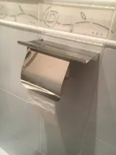 Paper-Holder Tissue-Box Roll-Stand Toilet 304-Stainless-Steel