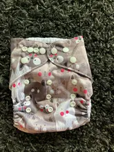 Pañal de tela con bolsillo para bebé, lavable y reutilizable, ajustable, para vacaciones, regalo de Navidad y acción de gracias