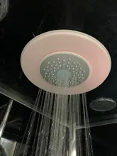 Shower-Head Water-Sprayers Rainfall-Top Roof-Faucets Cabin-Room Silicon-Rubber Round