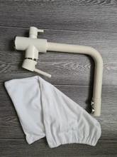 Leeme-grifos de filtro de agua para cocina, mezclador de agua potable, multicolor, negro y blanco