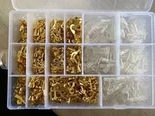 Female-Wire-Connector Spade Insulated-Sleeves-Kit Crimp-Terminals Electrical-Wire And