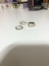 Anillo con forma de cadena chapado en oro para mujer, sortija Vintage gótica, anillo Midi grueso, regalos accesorios de joyería antiguos para mujer