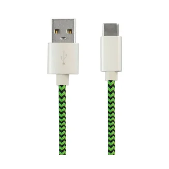 

Ksix bxcuctv green sport cord usb-C to usb 1 poke 2.4a
