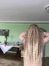 La naturaleza pelo Afro Pelo Rizado mechones extensiones con cierre Ombre oro 30 pulgadas suave súper largo pelo sintético del pelo de la onda