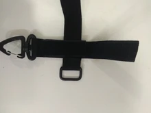 Guante de nailon multiusos, gancho, ventilador militar, guantes tácticos para exteriores, cuerda de escalada, almacenamiento, ajuste, guante para acampada, hebilla colgante