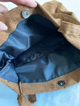 Bolso de hombro de PANA con bordado de ositos de la suerte para mujer, bolsa de lona a rayas, de tela ecológica, bolsas de compras bonitas y suaves