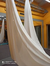 Elástico 5 metros 2017 hamaca aérea para Yoga de vuelo y balanceo último multifunción Anti-gravedad cinturón de Yoga para entrenamiento de yoga Yoga cinturón