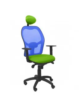 

CHAIR OPERATIONAL JORQUERA MESH BACKING BLUE FABRIC BALI GREEN PISTACHIO WITH HEADBOARD