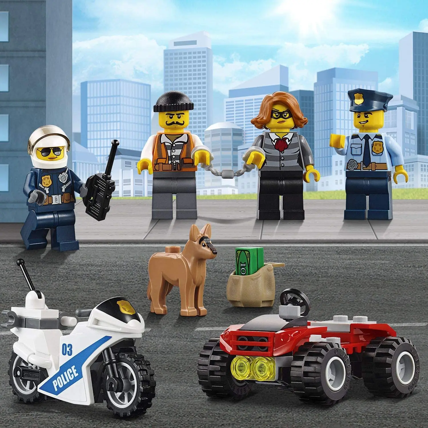 Jouet de camion de commande mobile LEGO City Police, Algeria