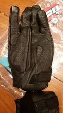 Guantes de motocicleta unisex de cuero y carbón para invierno, guantes de moto para hombre y mujer, para motocross, ATV