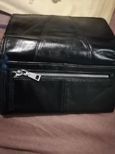 Cartera de cuero genuino para mujer, billetera de mano, monedero femenino de lujo, tarjetero Rfid, práctico para pasaporte, bolsas para teléfono
