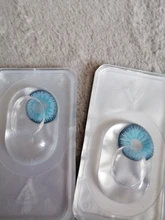 Lentillas de colores para Anime, maquillaje de belleza para ojos, nórdico, Color azul mitológico, 1 par (2 uds.)