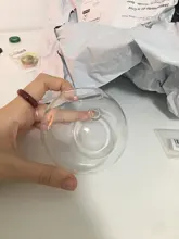 Transparent Glass Vase Flower-Pot Potted-Plant Wall-Hanging Terrarium-Fish-Tanks Hydroponic