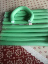 10 PcsHair rizador mágica de aire rodillo de pelo palillos rizadores de giro de espuma Flexible barras pelo estilismo DIY herramienta Flexible de Curling barras