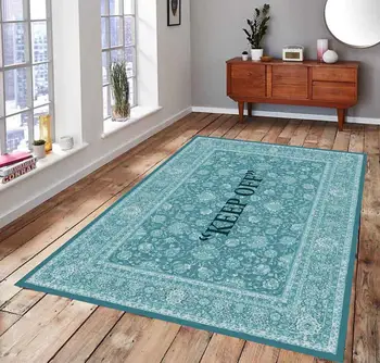

KEEP OFF 87 Patterned Carpet ,Non Slip Floor Carpet,Teen's Carpet,Turkish Rug