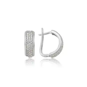 

Merve Silver Silver Tamtur Earrings