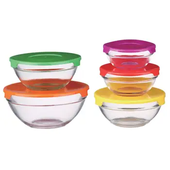 

Set of 10-piece glass containers Peterhof ph-10115