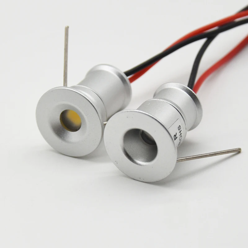 DC12V 1W Mini LED Downlight Dimmable Spotlight IP65 Stair Cabinet Light Spot Light Ceiling Spot Lighting Outdoor DJ Party Lamp 4