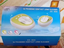 Limpiador ultrasónico CE-3200, Mini lentes de contacto de onda sónica, limpiador ultra sónico para lentes de contacto, envío gratis por USPS, gran oferta