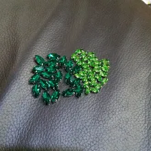 Claw-Button Garment-Accessories Beads Glass-Stone Navette Jewels Crystal Rhinestone Flatback