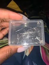 AliLeader-alfileres plateados de buena calidad para hacer pelucas, agujas de pelo de costura, 38mm de largo, 50 uds.