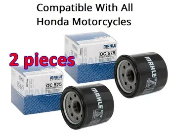 

ORIGINAL OC 575 MAHLE HONDA MOTORCYCLE OIL FILTER 2 PIECE-FOR ALL HONDA MOTORCYCLES (WITHOUT CRF 250)-15010MW0000-15208MM9P03-1