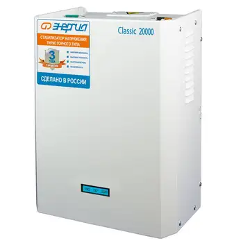 

Single phase voltage stabilizer energy classic 20000