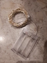 Fairy 2M 5M 10M Battery Operated LED Silver Wire String Lights For Wedding Christmas