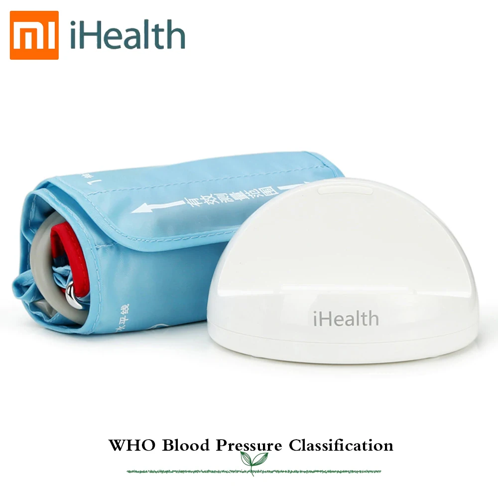 

IHealth Tonometer Upper Arm Blood Pressure Monitor Original Electronic Sphygmomanometer With Cuff IOS/Android For Xiaomi