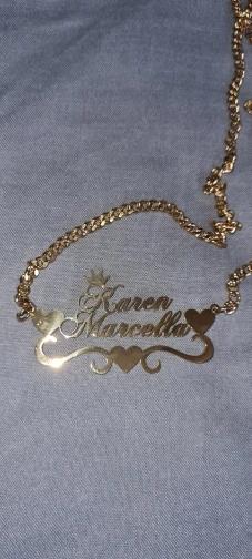 Aurolaco Custom Name Necklace Stainless 