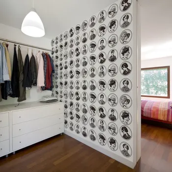 

Wall mural-years twenty, thirty-400x309 cm