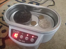 Limpiador de joyas ultrasónico de doble potencia, baño para relojes, Lentes de Contacto, gafas, dentadura, limpiador de pinceles de maquillaje eléctrico