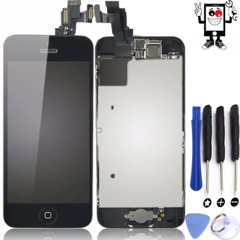 

Screen for iPhone 5C complete with camera, Button & Sensors, Black