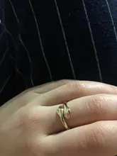 Anillo de mano abierto para hombre y mujer, anillos de abrazo romántico, amor ajustable creativo, para siempre