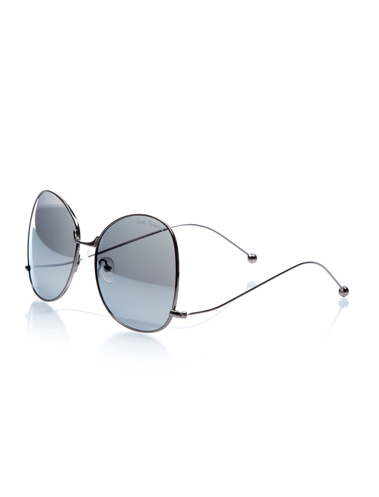 

Women's sunglasses ldy 7073 04 metal silver organic oval aval 54-18-140 lady victoria