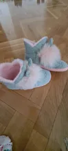 Botas antideslizantes de algodón suave para mujer, zapatos cálidos para el hogar, para invierno