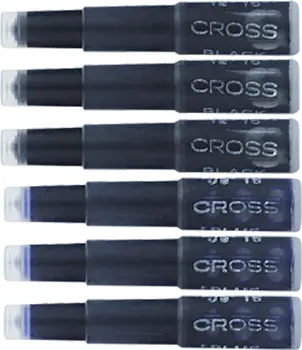 

Cross 858594-ink cartridges for feather blue-black-pack of 6 PCs pens