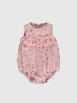 

Baby girl Pattern Snap Fasteners Body, 6 - 9 Months Old, Turkey Origin Fast Shipping