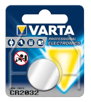 

Lithium Button Cell Battery Varta CR-2032 3 V