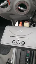 NFC 5,0 receptor Bluetooth A2DP AUX RCA de 3,5mm Jack USB inteligente de reproducción de Audio estéreo adaptador inalámbrico para coche Kit de altavoz
