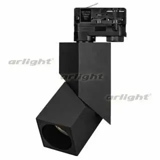 026468 Светильник LGD-TWIST-TRACK-4TR-S60x60-12W Warm3000(BK, 30 deg) ARLIGHT