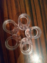 Door-Stopper Buffer Furniture-Protective Bumper-Walls Transparent Silica-Gel 5pcs