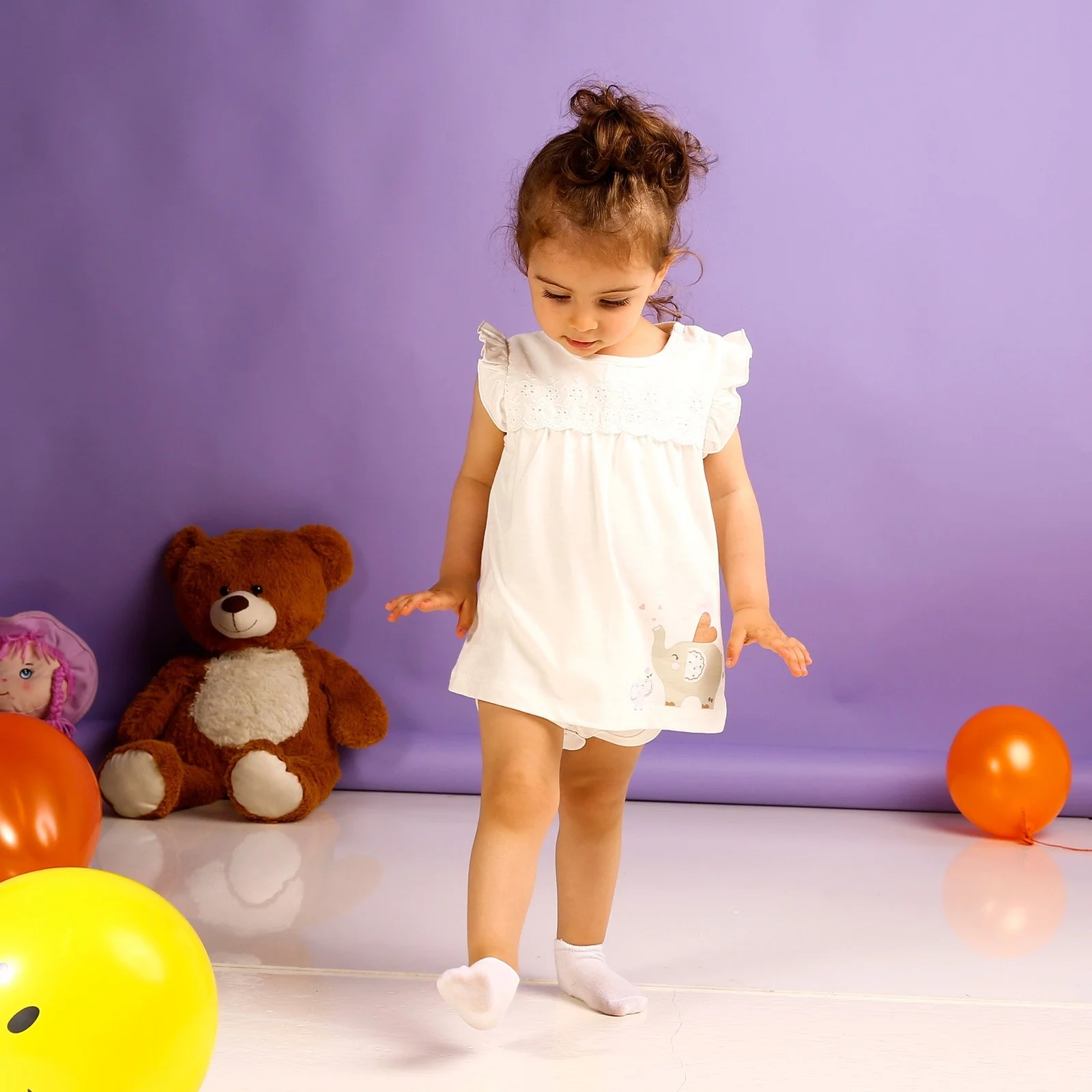 Ebebek Fisher Price/платье для маленьких девочек Мама и я боди | Мать ребенок